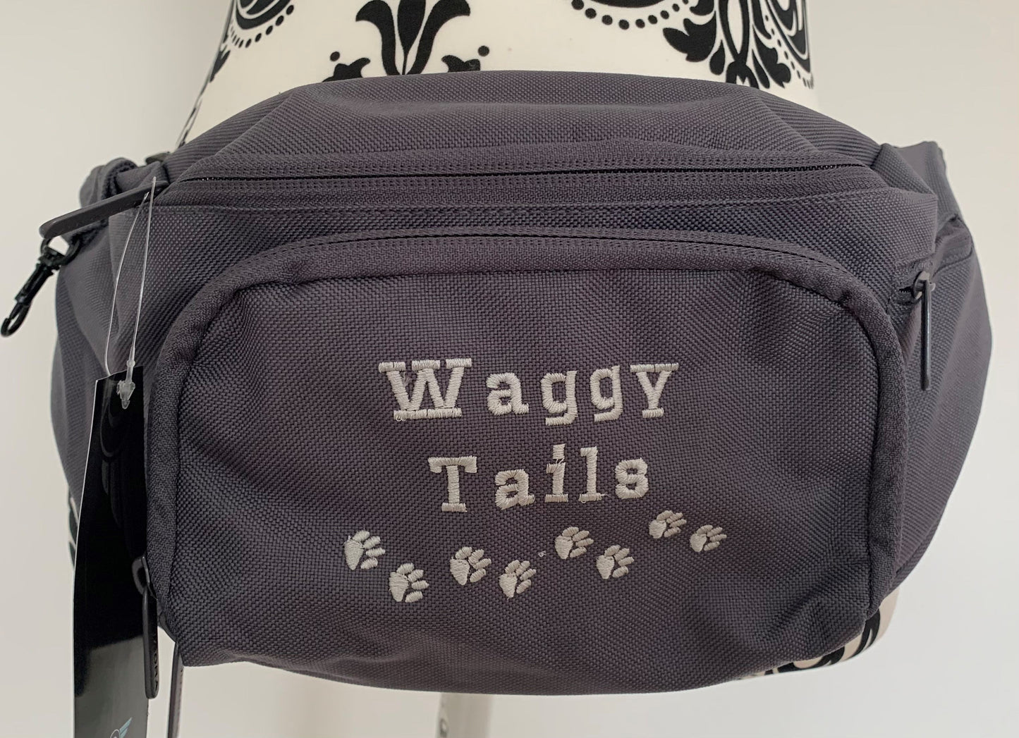 Dog Walking - Mini Paws Belt Bag / 4 Zip Bumbag - Personalised