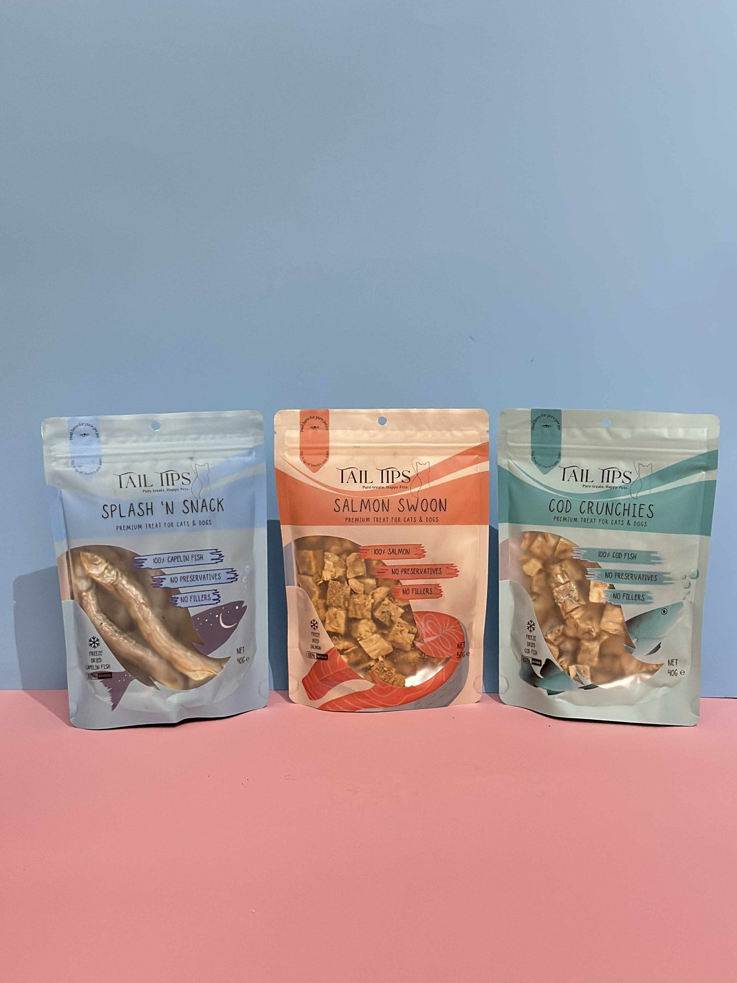 Ocean Splash Bundle - Premium Freeze-Dried Seafood Dog Treats 🌊