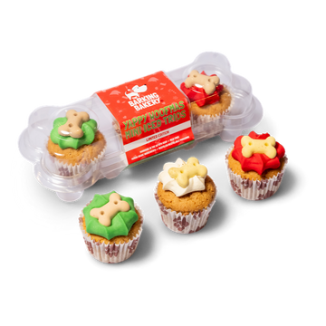 The Barking Bakery Yappy Woofmas Mini Iced Trios