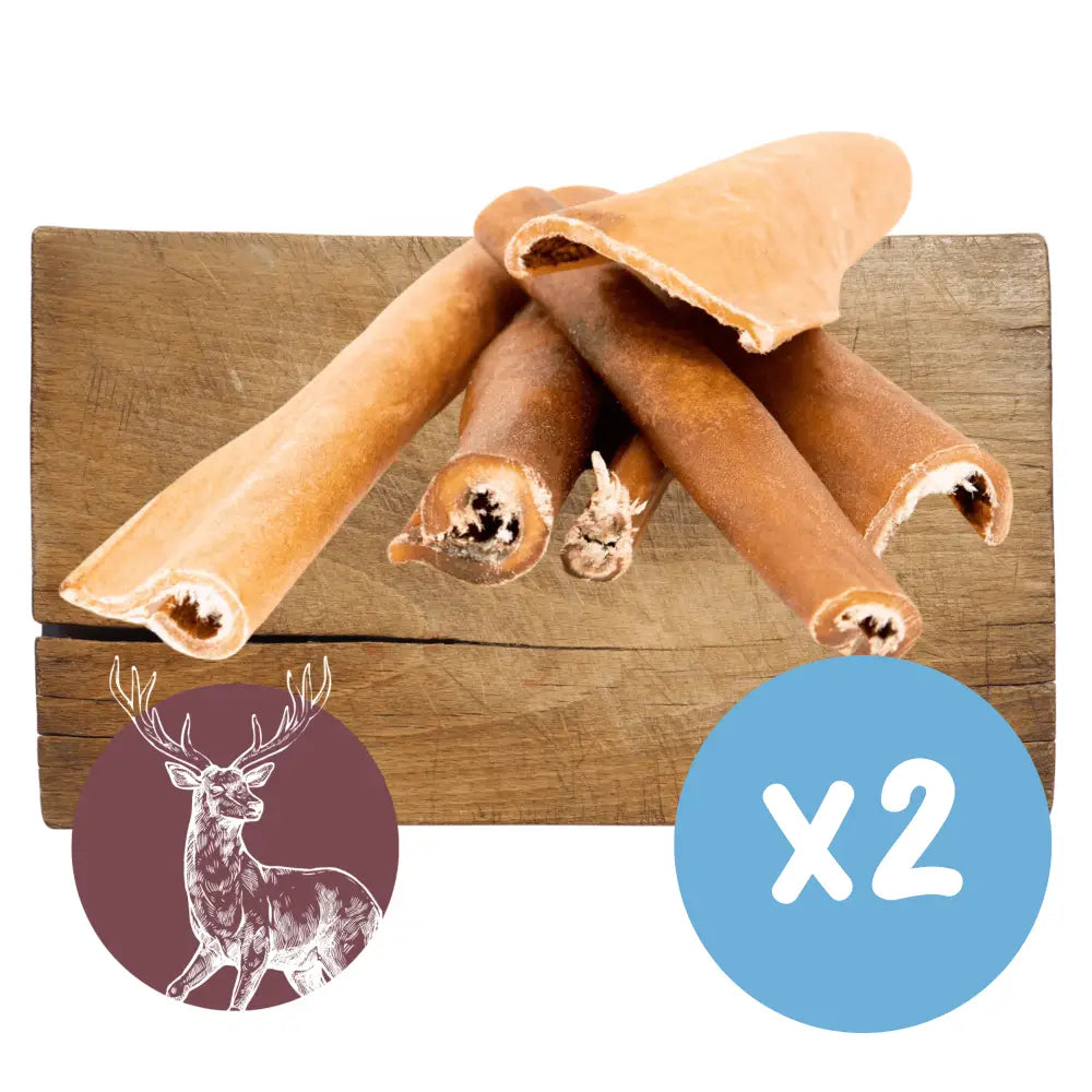 Venison Skin Natural Meat Chew For Dogs