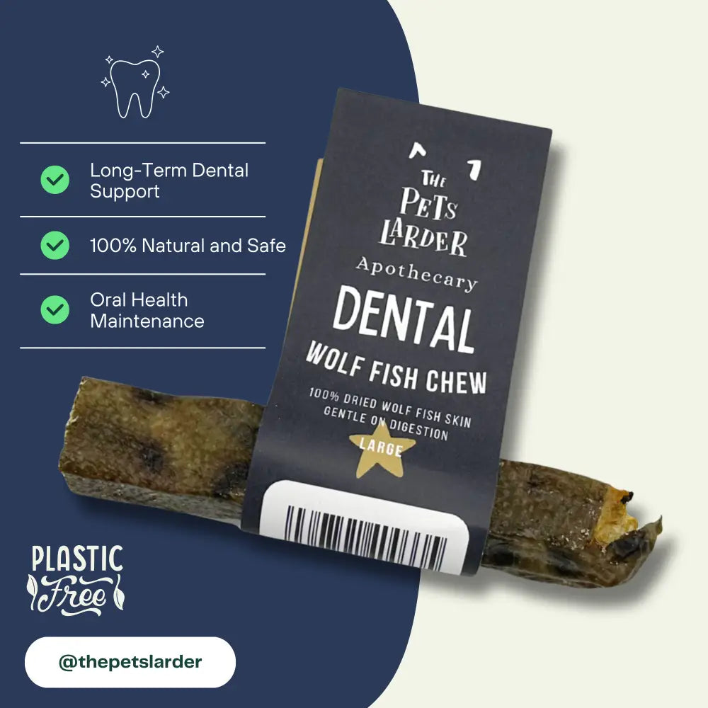 Wolf Fish Stick Chew Large Chew For Dogs
