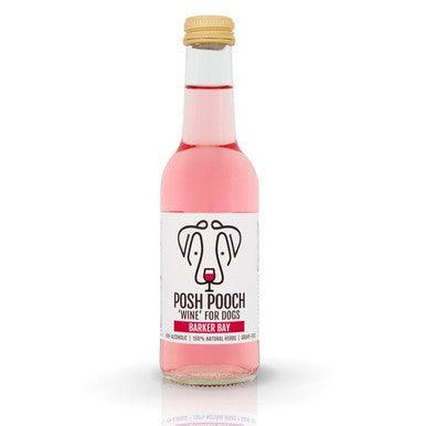 Woof & Brew Posh Pooch Wine for Dogs Barker Bay - Rose 250ml