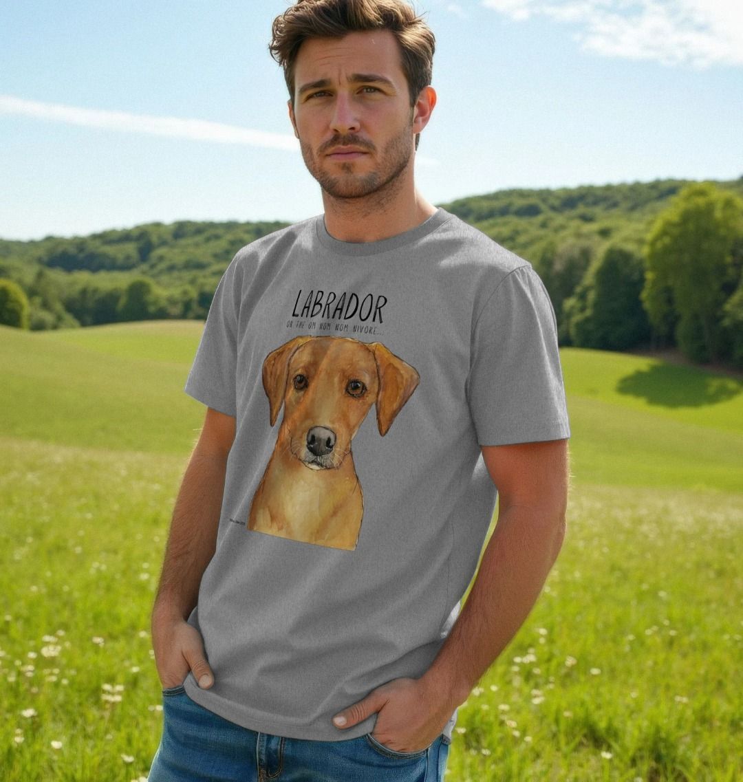 Snack Goals & Tail Wags: The Fox Red Labrador Men’s Tee