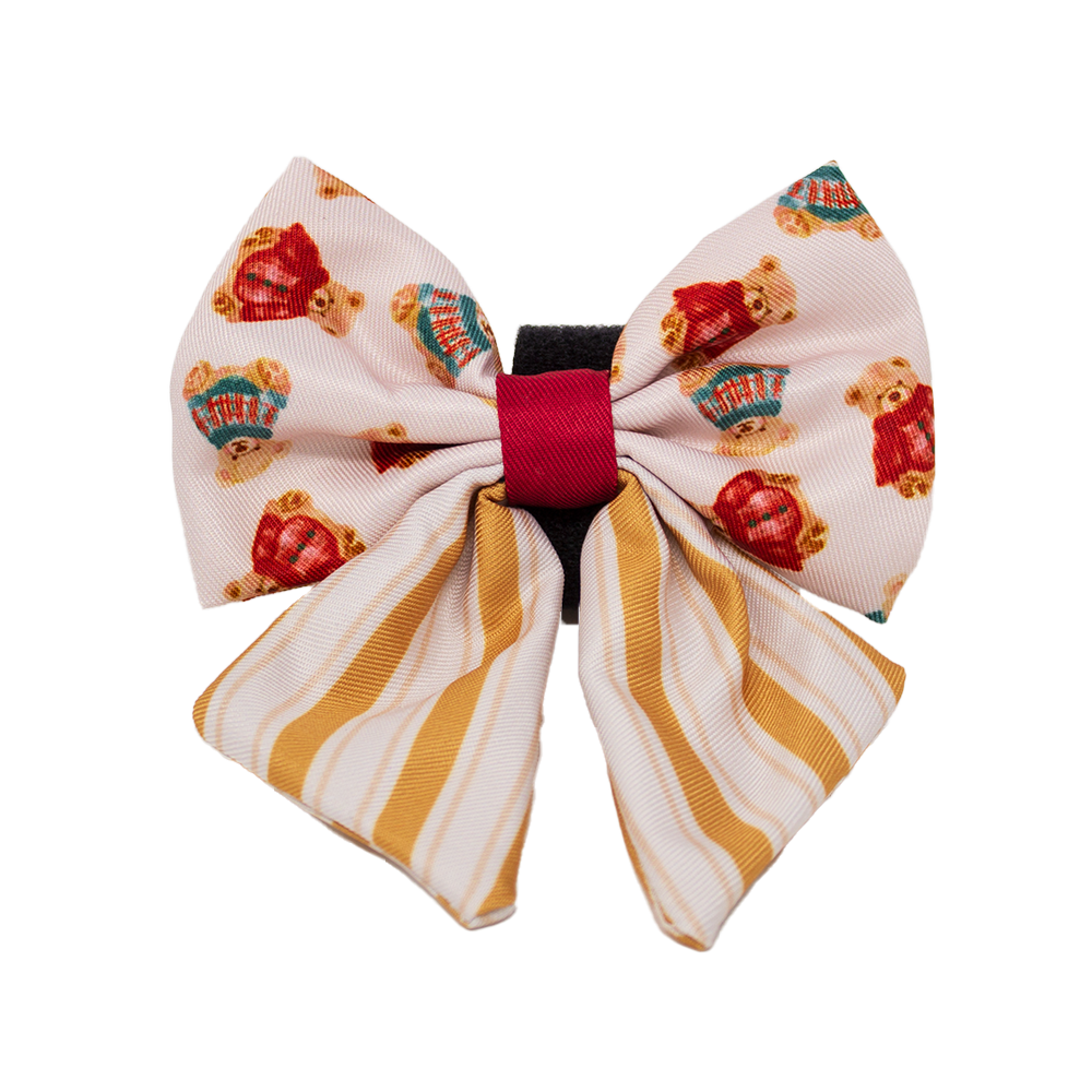 Harrold + Hattie Bears Dog Sailor Bow Tie
